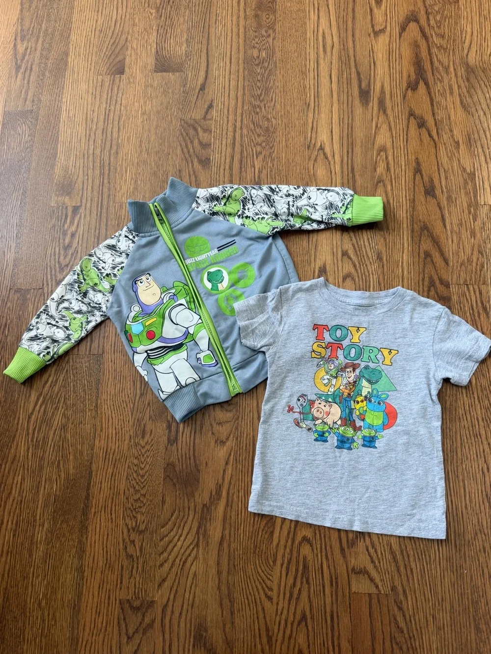 Toy Story Buzz Lightyear track jacket and tee set, size 18M